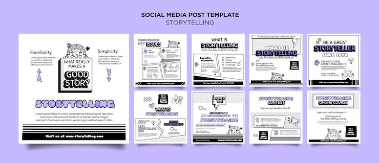 PSD instagramの投稿をマーケティングするためのストーリーテリング