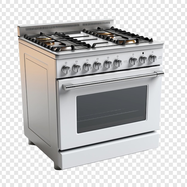 PSD stove isolated on transparent background