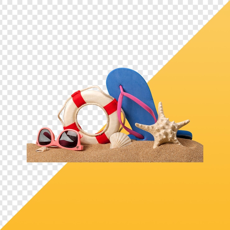 PSD strandaccessoires