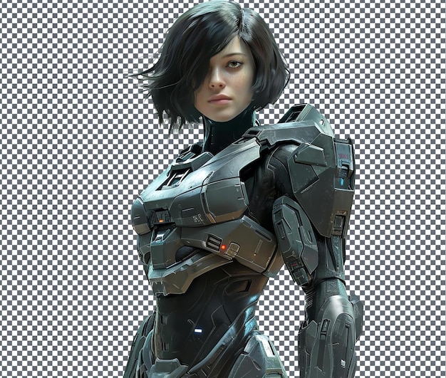 PSD 透明な背景に隔離された奇妙なcortana halo