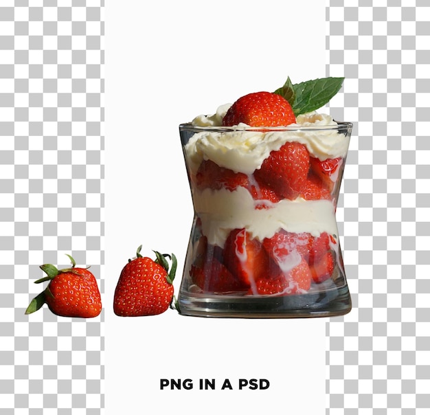 스트로베리 PNG IN A PSD