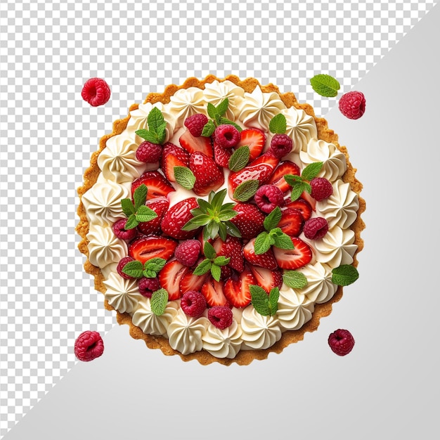 PSD torta di fragole png