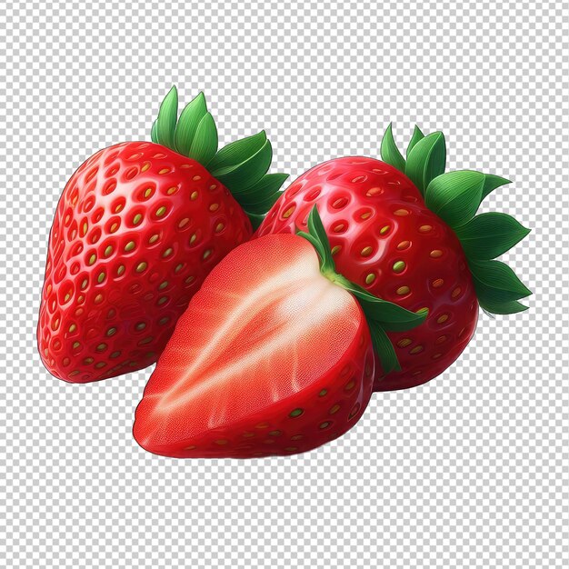 PSD strawberry fantasy png