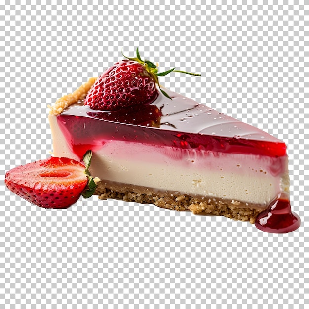 PSD strawberry glaze cheesecake summers sweet splendor