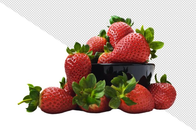 PSD strawberry png