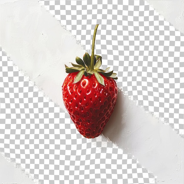 PSD a strawberry with the number 8 on it