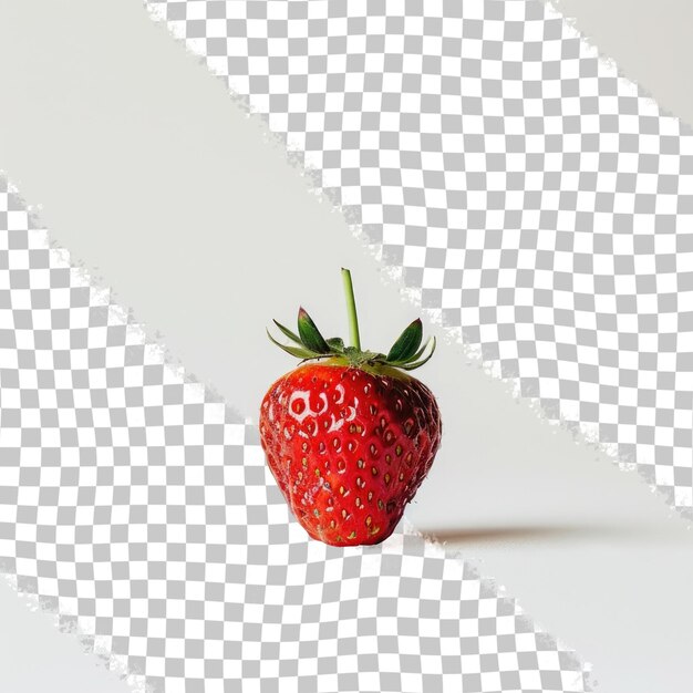 PSD a strawberry with the word love on it