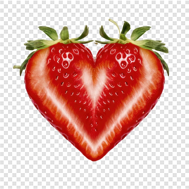 PSD a strawberry with the words  strawberry  on it
