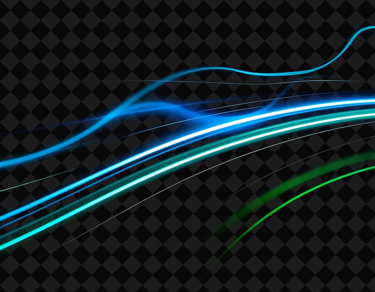 PSD streak aurora thin streaking lines of light that flash quickl y2k inspired neon background