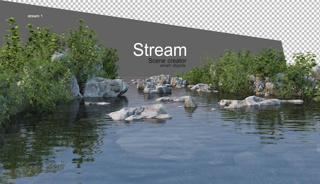 PSD streams and riverside plants