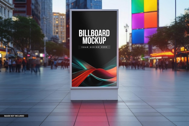 street billboard mockup