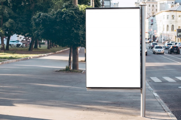 Street billboards, mockup, scene creator