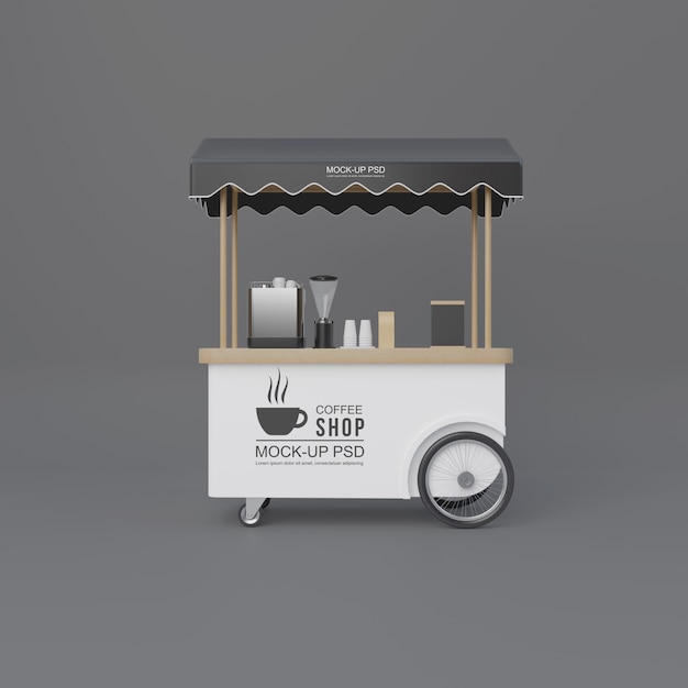 Street Coffee winkelwagen