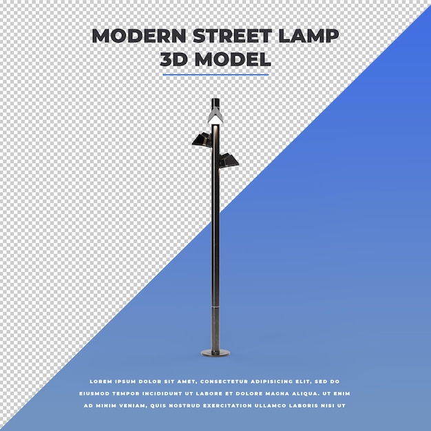 PSD modelli di lampioni