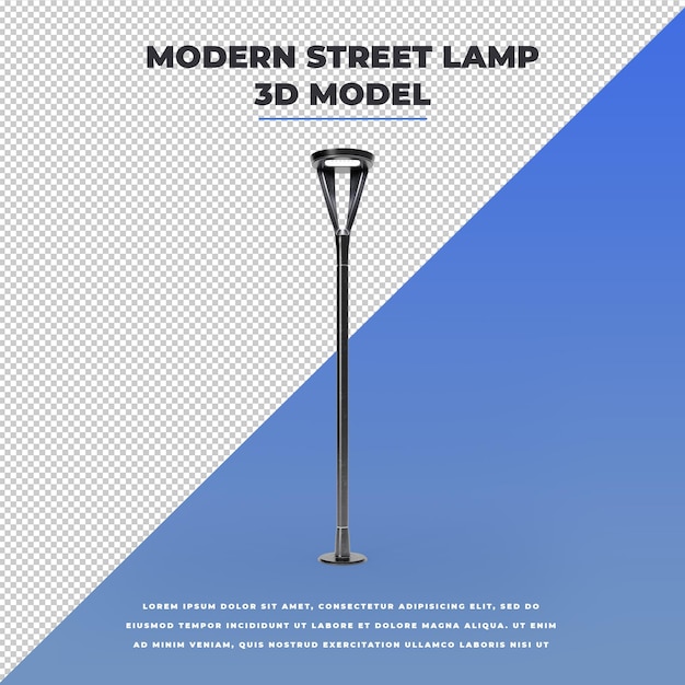 PSD street lamp models