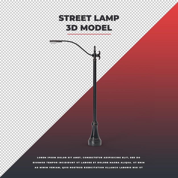 PSD street lamp models