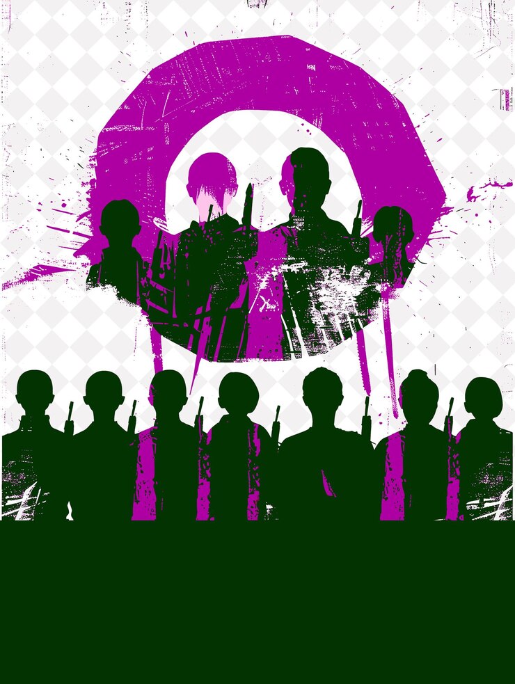 PSD students utopian project creating a flawed utopia students w flat illustration background design