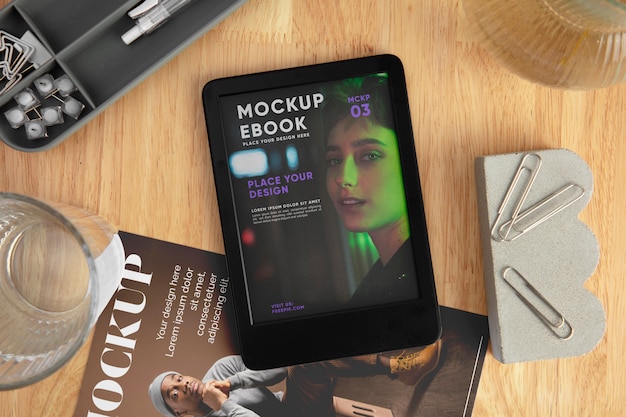 Studio desktop mockup