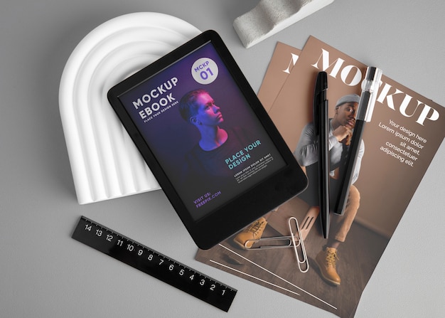 Studio desktop mockup