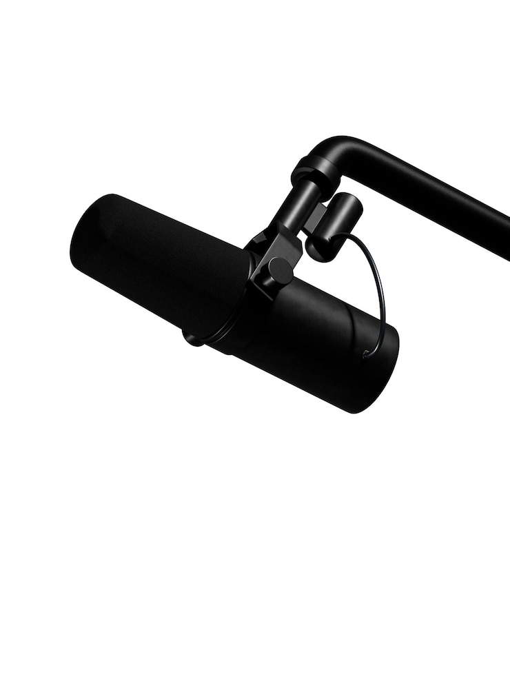 PSD studio microphone black condenser mic for vocal and audio recording