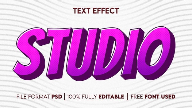 Studio Text Effect