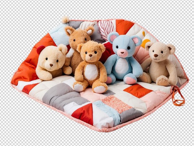 Stuffed animal playmat png transparent