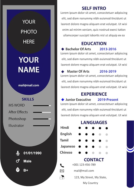 Stunning modern cv designs resume design to stand apart from the crowd in your interviews