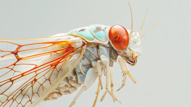 PSD a stunning portrait of a planthopper