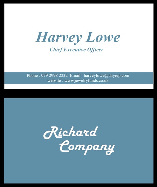 Stunning visiting card printable format ready to use