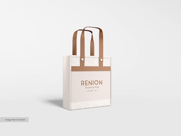 Stylish bag branding mockup