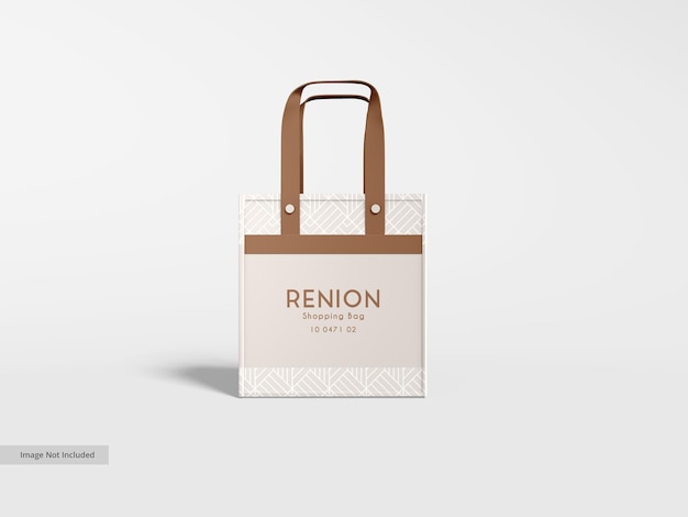 Stylish bag branding mockup