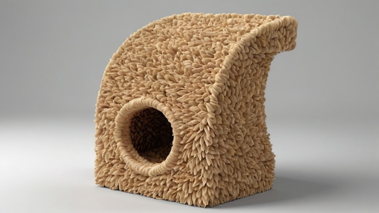 PSD stylish cat scratcher for happy felines