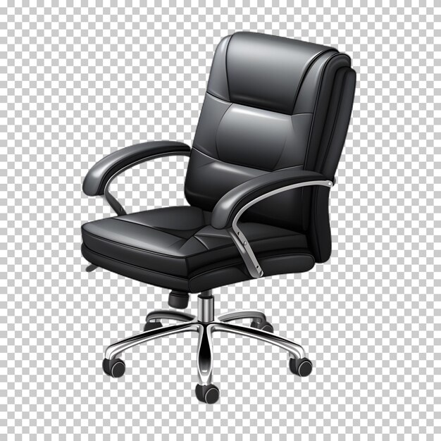 PSD stylish chair isolated on transparent background