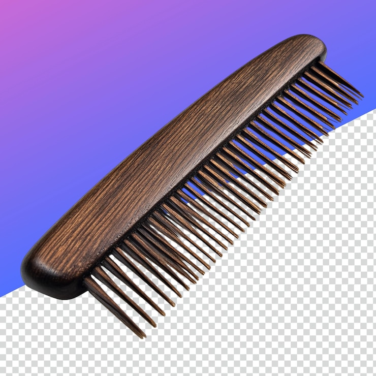 PSD stylish comb for hair grooming and styling