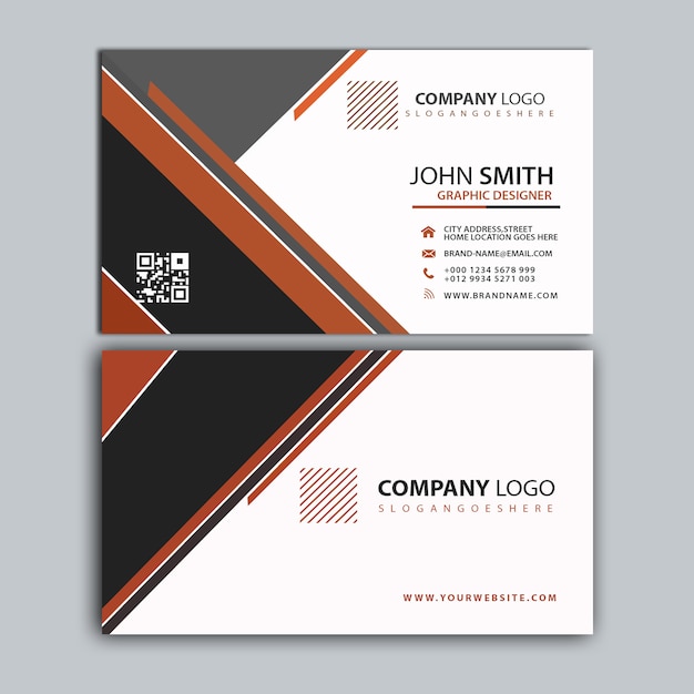 PSD stylish professional  business card