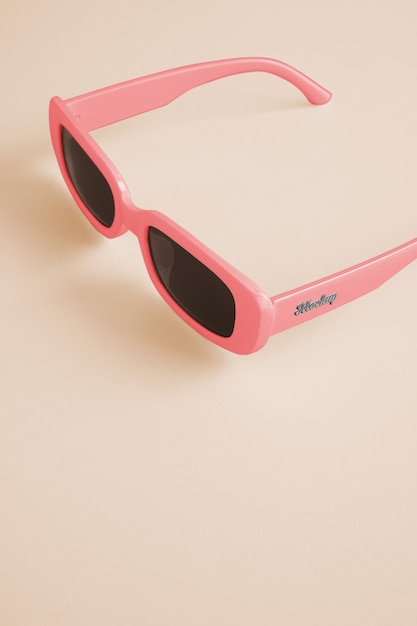 PSD stylish sunglasses mock-up design