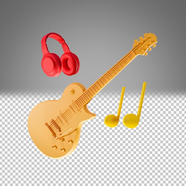 PSD stylized music icons