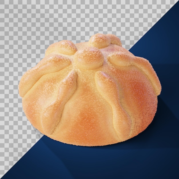 PSD pan de muerto stilizzato