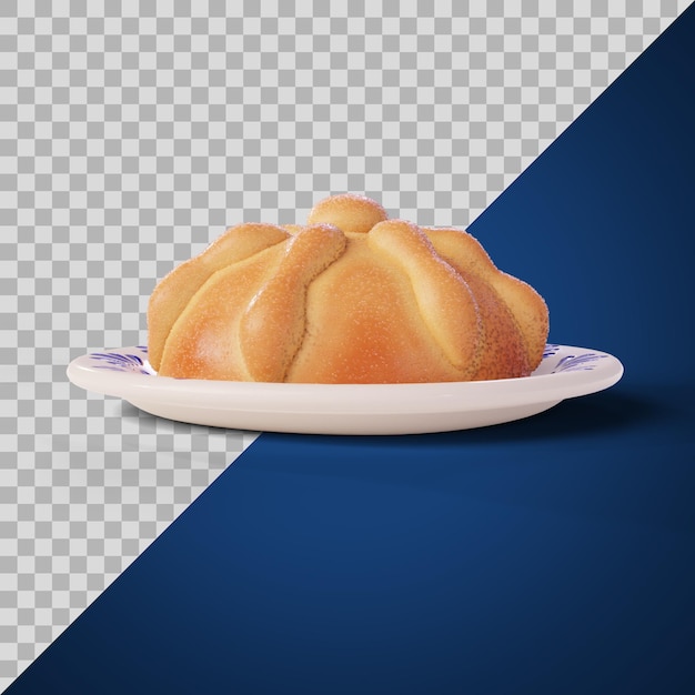 PSD stylized pan de muerto