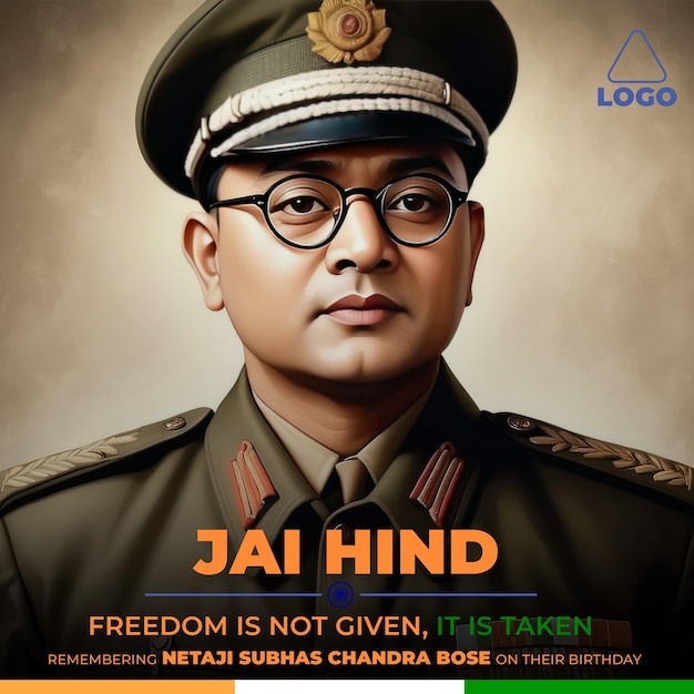 Subhash chandra bose jayanti flayer subhash chandra bose birthday