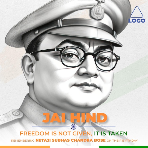 PSD subhash chandra bose jayanti flayer subhash chandra bose urodziny