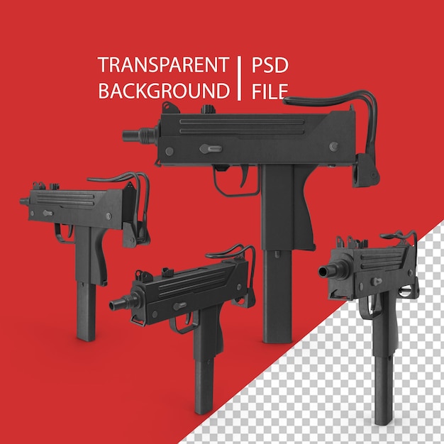 Submachine gun png