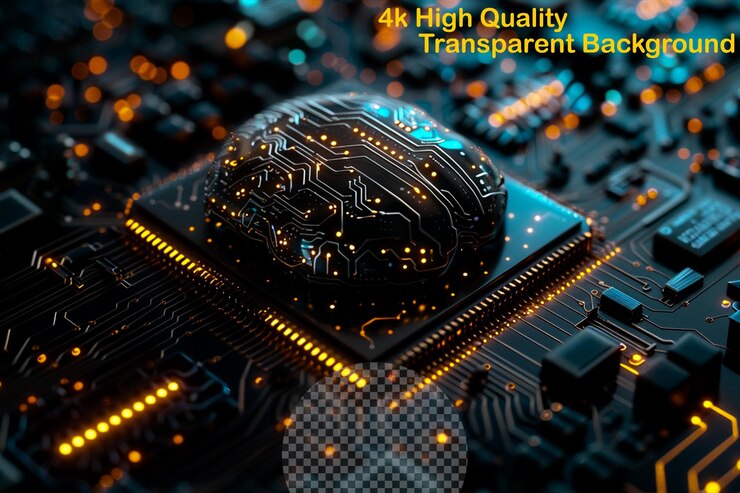 PSD a subset of artificial intelligence that enables system on transparent background