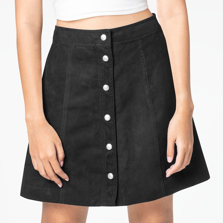 PSD suede aline skirt mockup psd women39s 스트리트 스타일 패션
