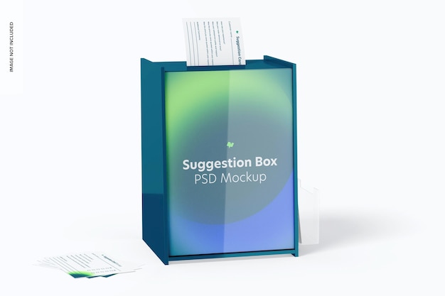 Suggestion Box Mockup