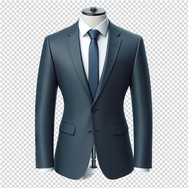 PSD a suit with a tie on it and a shirt on the front