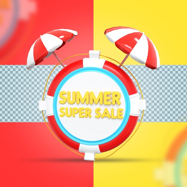 Summer 25 discount offer in 3d rendering