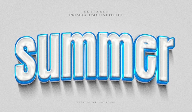 3D 編集可能なプレミアム PSD テキストエフェクト