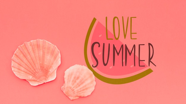 PSD summer background in living coral