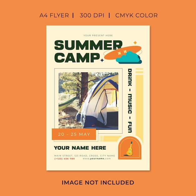 PSD summer camp flyer